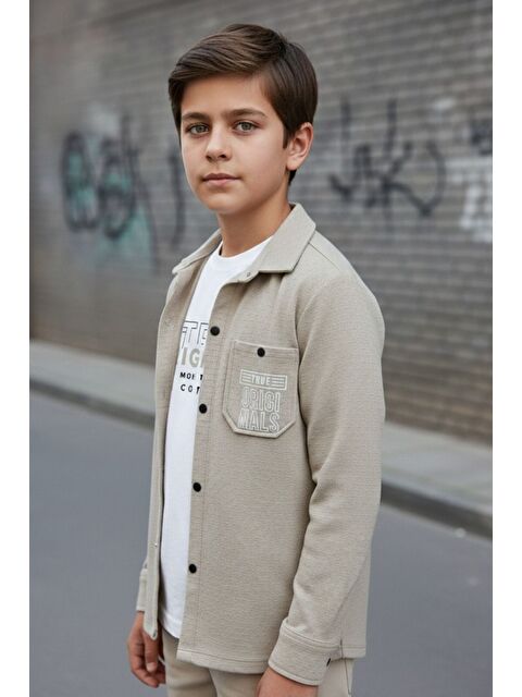 Pina Kids Gömlek Tişört İkili Üst Takım - S000501745-5241