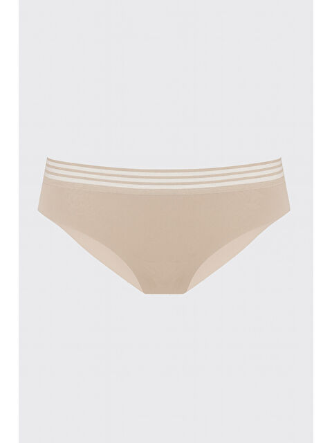 LOYA Sütlü Kahve Barbara Dikişsiz Normal Bel Külot