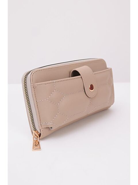 ALLDAY Bej-Büyük Boy Cüzdan - S000500296-19928