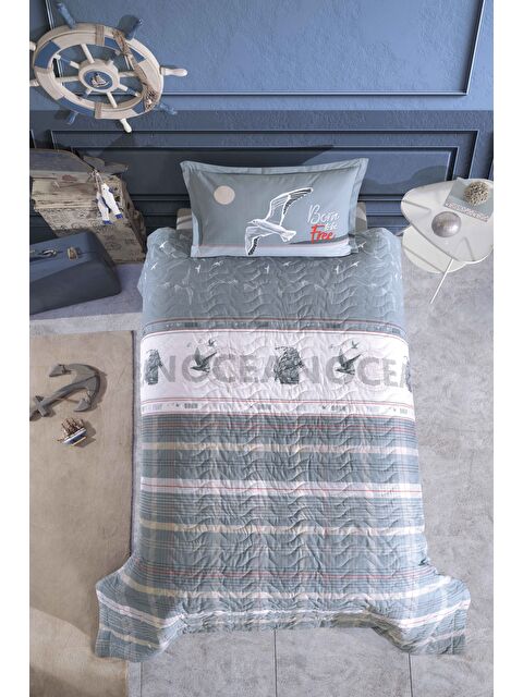 Clasy %100 Pamuk Tek Kişilik Dört Mevsim Set Ocean - S000376188-17234