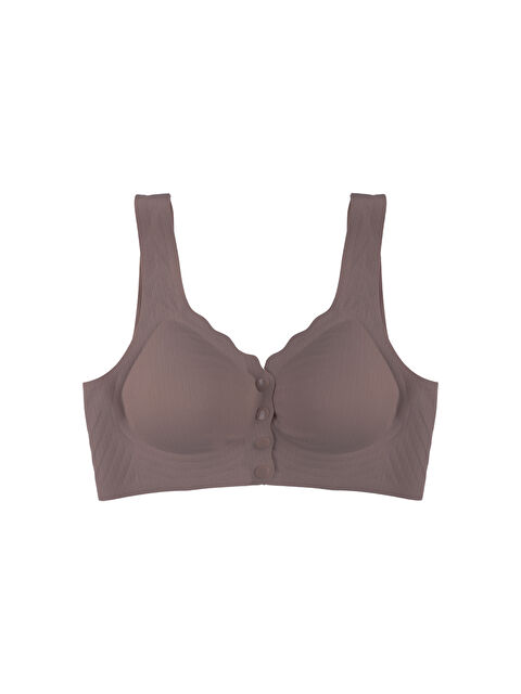 Koza İç Giyim Balensiz Lazer Dikişsiz Kaplı Önden Kopçalı Sütyen Büstiyer - S000426365-19413