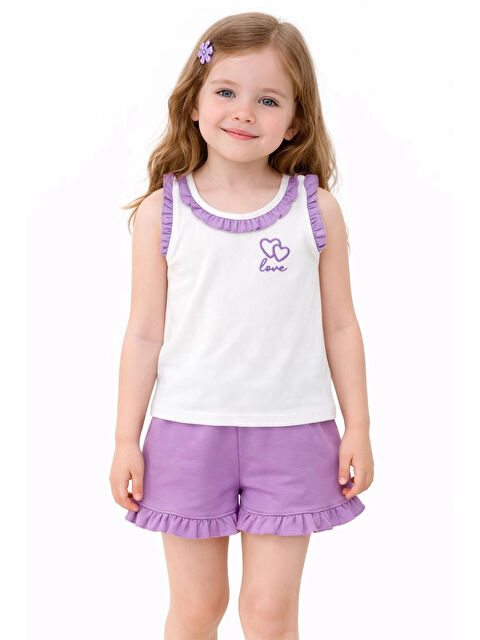 Myhanne Love Nakışlı Kız Takım 50364