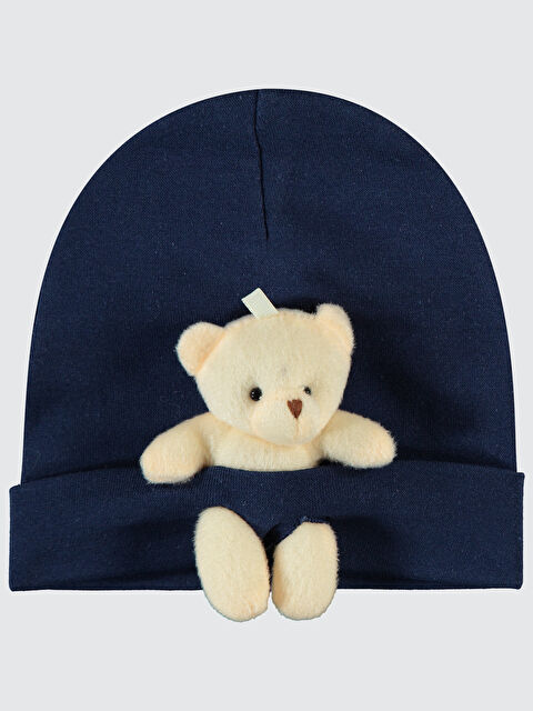 Civil Baby Bebek Oyuncaklı Şapka Lacivert - S000342217-21164