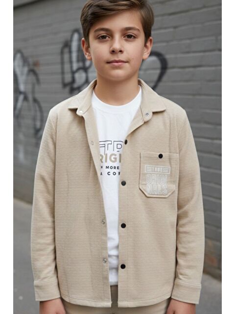 Pina Kids Gömlek Tişört İkili Üst Takım - S000501745-37258