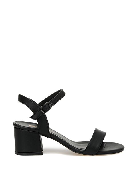 Butigo JONY 3FX Siyah Kadın Topuklu Sandalet - S000507011-19351