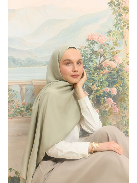 QEF Floş Viskon Düz Şal Ihlamur