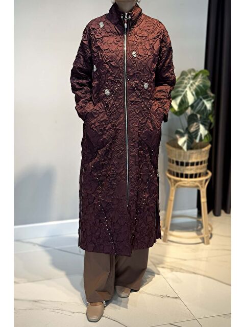 Remsa Torba Cepli Star Kap Ceket 6895 Bordo - S000463851-19951