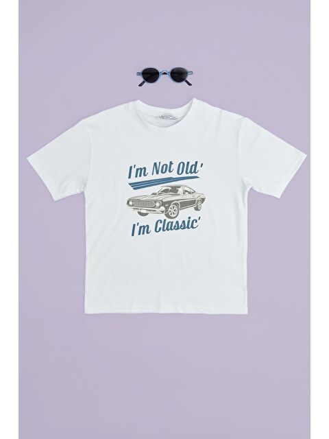 Fullamoda Araba Baskılı Bisiklet Yaka Erkek Çocuk Tişört