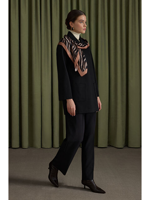 AKER Siyah Dokuma Pantolon - S000488914-19351