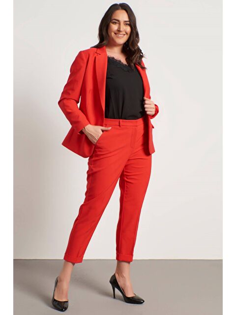 Mylinemoda Cep Detaylı Slim Fit Klasik Pantolon - S000242143-20045