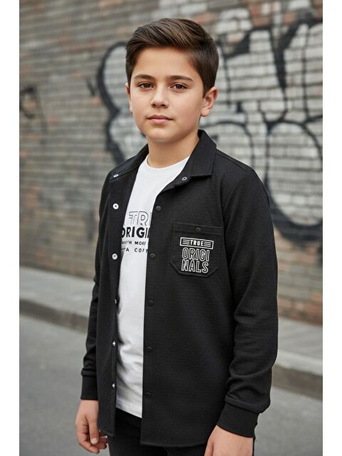 Pina Kids Gömlek Tişört İkili Üst Takım - S000501745-37424