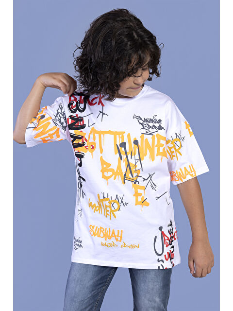 Toontoykids Erkek Çocuk Komple Baskılı Tişört - S000417877-20063