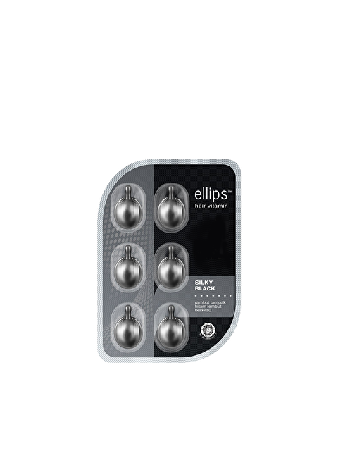 Ellips Siyah Saçlara Özel Işıltı Veren Saç Vitamini 6 Kapsül - S000258790-10231