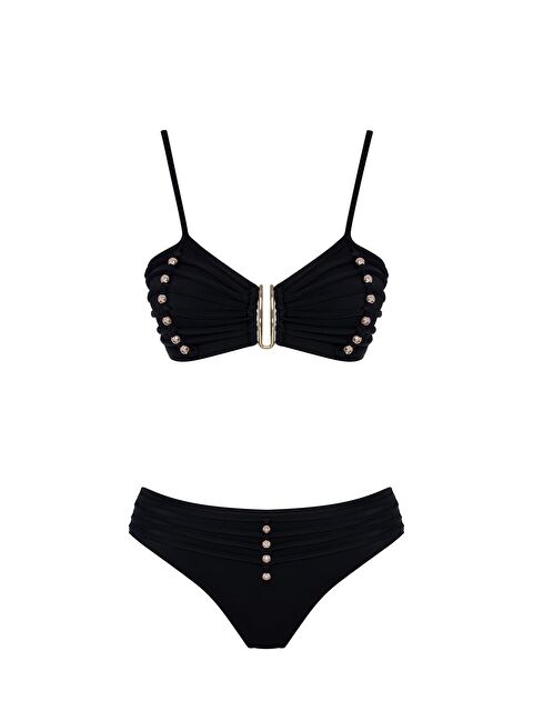 Sailor Moda Boncuklu Straplez Bikini Takım - S000155406-19351