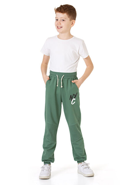 Myhanne Nyc Baskılı Erkek Çocuk Eşofman Altı 74613 - S000342651-18547