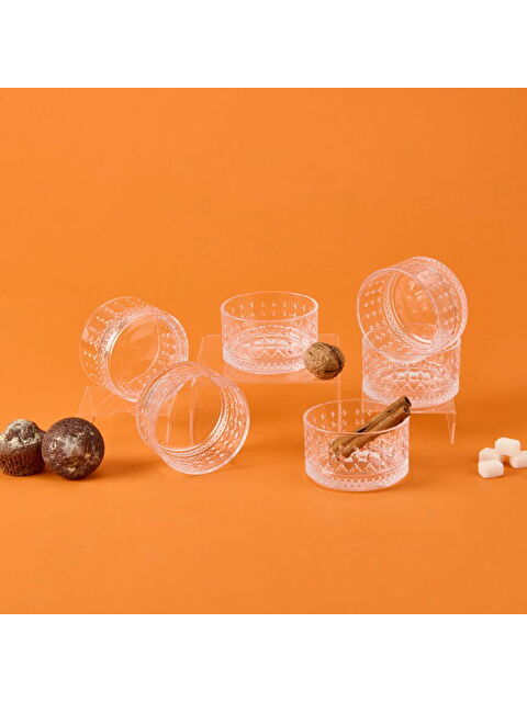 Arow Branda 6'lı Kase - Şeffaf - 220 ml - S000376751-26865