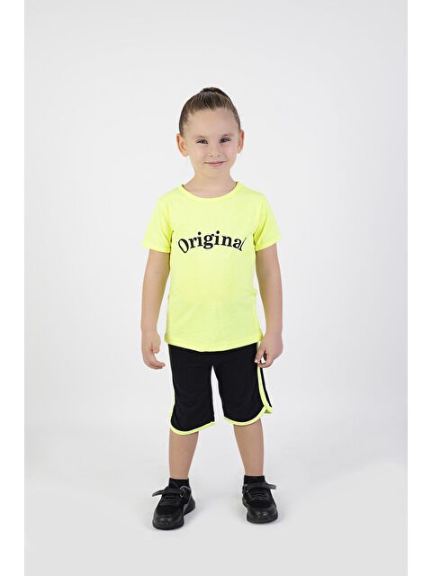 Harika Kids Erkek Çocuk Orijinal Baskılı Basic Kaprili Takım 1-9 Yaş - S000157616-18194