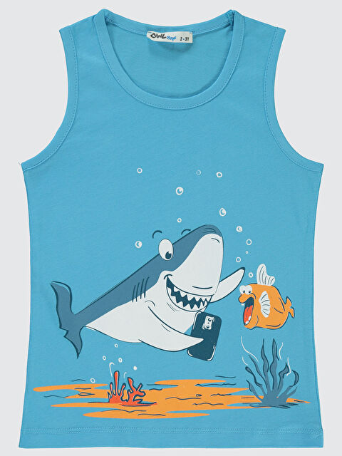 Civil Boys Erkek Çocuk Tişört 2-5 Yaş Turkuaz