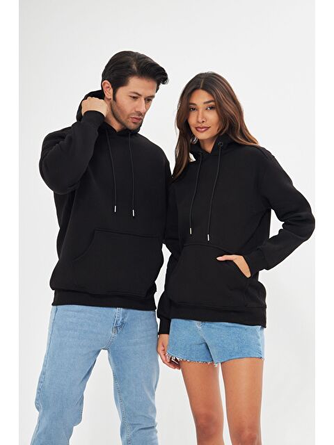 Comstar Unisex Oversize Kanguru Cepli Sweatshirt