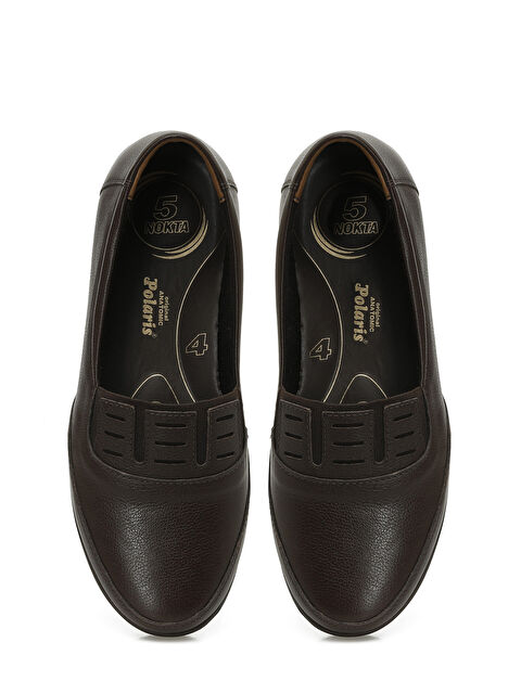 Polaris 5 Nokta 103404.Z5PR Kahverengi Kadın Düz Ayakkabı - S000459859-19413