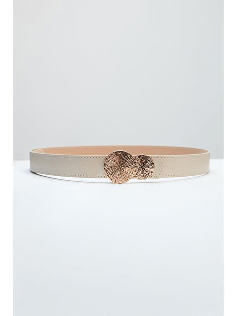 Fullamoda Yuvarlak Tokalı Kemer - S000486466-19928