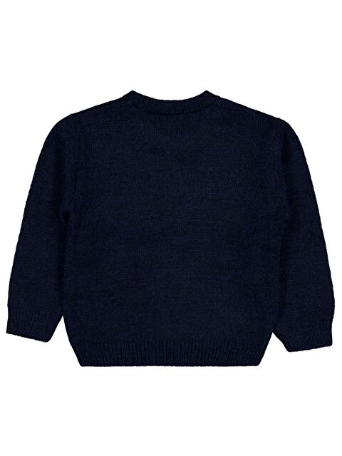 Civil Boys Ayıcık Nakışlı 2-5 Yaş Kazak - Lacivert 4-5 Yaş - S000483709-21164