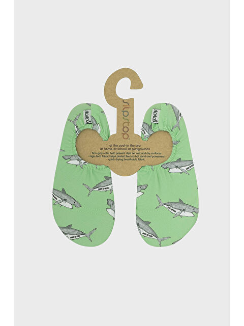 Slipstop Berko Mint Kaydırmaz Havuz ve Erkek Çocuk Deniz Ayakkabısı SS22120328