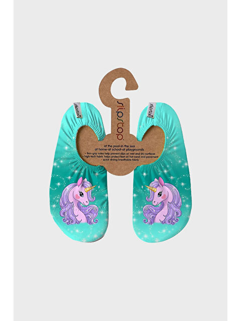 Slipstop Bellissima Kaydırmaz Havuz ve Kız Çocuk Deniz Ayakkabısı SS2312000041