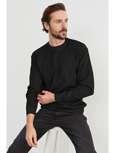 Fullamoda Basic Bisiklet Yaka Triko Kazak - S000444540-19351