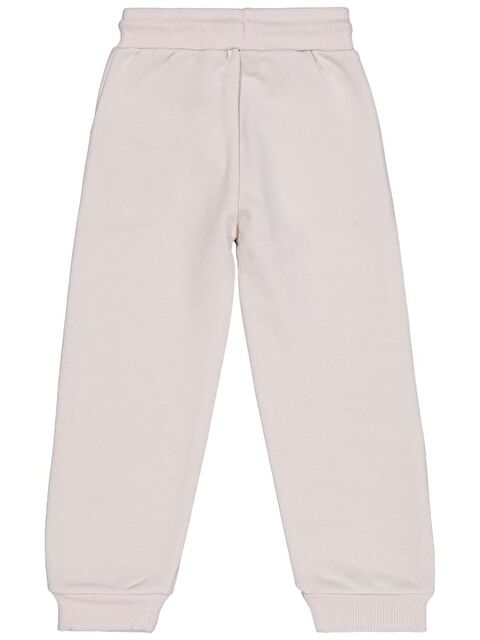 Civil Girls Çiçek Nakışlı 2-5 Yaş Eşofman Altı - Bej 3-4 Yaş - S000483719-25636