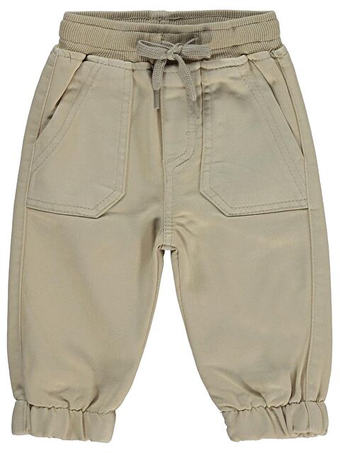 Civil Baby Örme Kumaş 6-18 Ay Pantolon - Bej 12-18 Ay - S000483222-19928