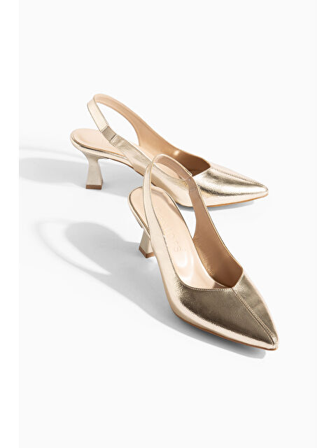 Daxtors D2301 Günlük Ortopedik Kadın Klasik Topuklu Ayakkabı