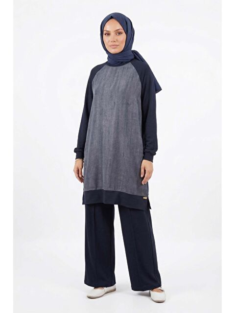 Remsa Cupra Detay Pantolonlu Takım 1013 Lacivert