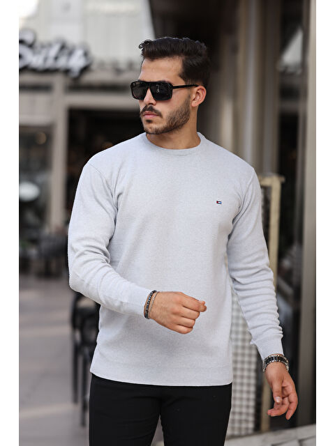 Comstar Sıfır Yaka Triko Kazak - S000270917-17308