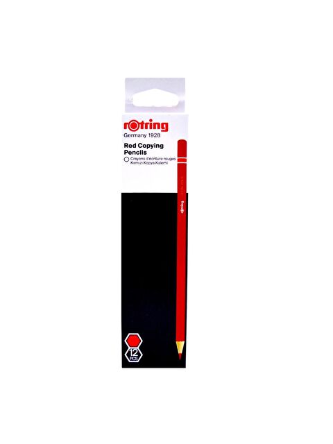 Rotring Kırmızı Kopya Kalemi 12 Adet - S000162755-20045