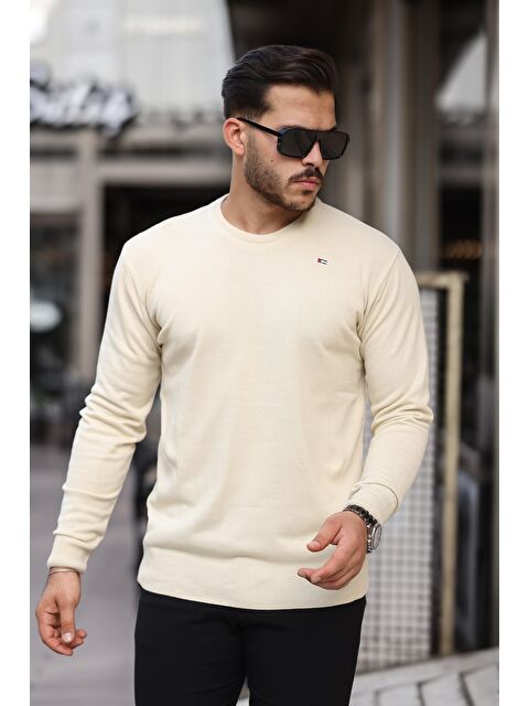 Comstar Sıfır Yaka Triko Kazak - S000270917-25636