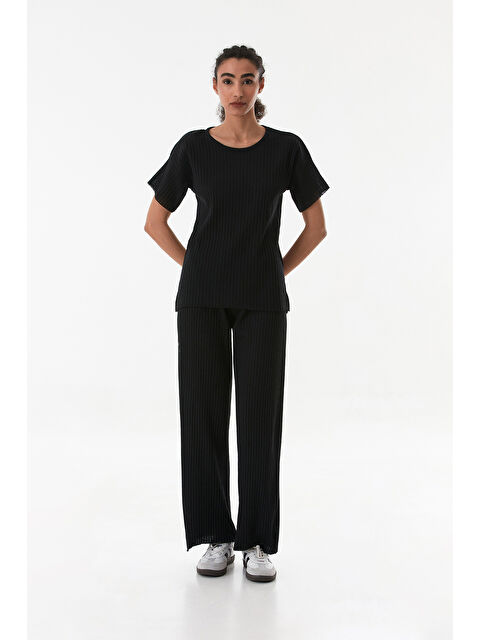 Fullamoda Fitilli Beli Lastikli Kaşkorse Takım - S000380717-19351