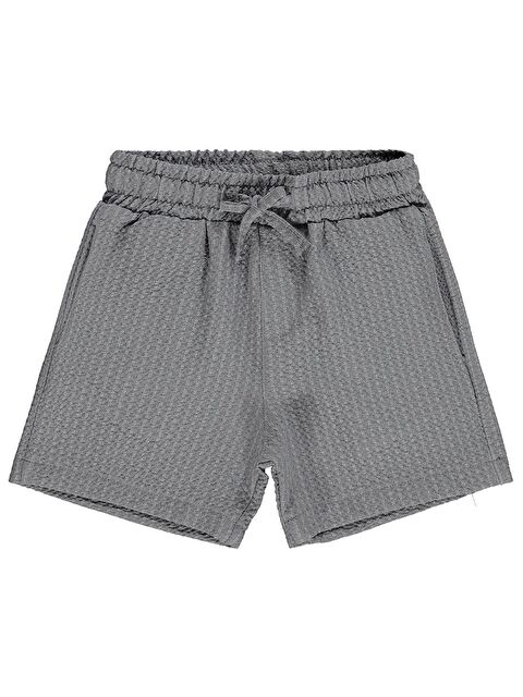 Civil Boys Dokulu 2-5 Yaş Şort - Gri 5-6 Yaş