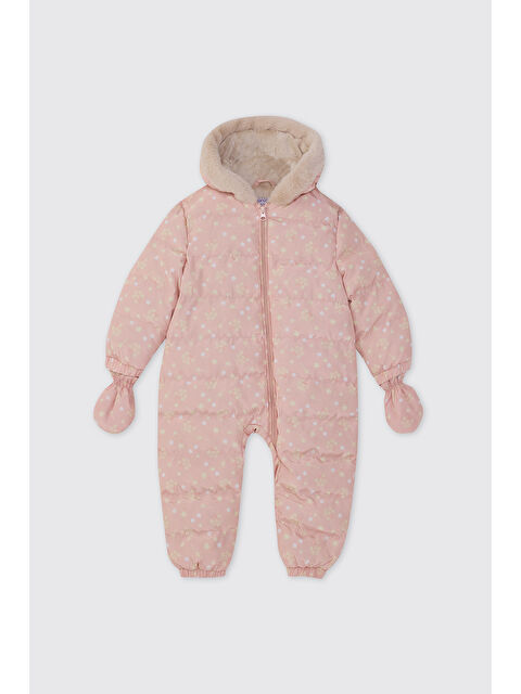 Panço Kız Bebek Desenli Pembe Kozmonot - S000510599-20024