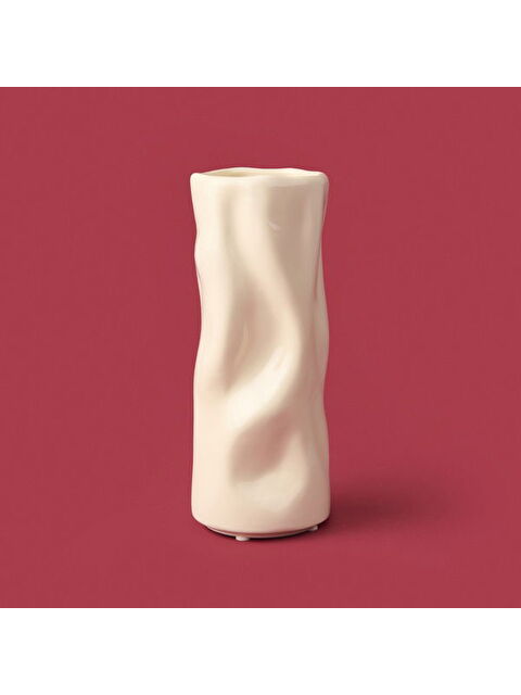 Evidea Deco Granny Summer Vazo - Beyaz - 26 cm - S000373646-20063