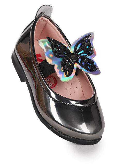 Kiko Kids Ayna Menz Kelebek Lastikli Kız Bebek Babet Ayakkabı - S000337442-26405