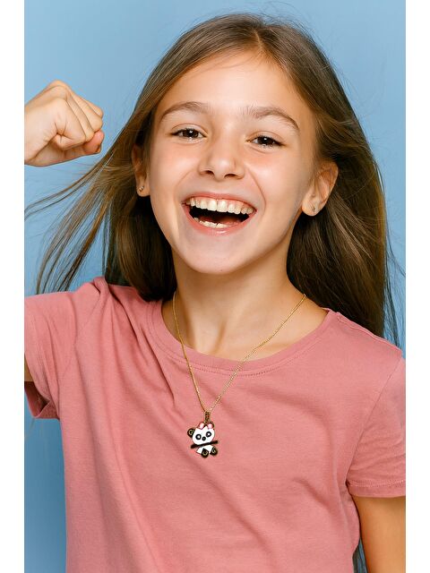 New Obsessions Paslanmaz Çelik Çizgi Karakterler Çocuk Kolye - S000446395-19351