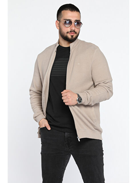 Mishar İtalia Yarım Balıkçı Yaka Erkek Fermuarlı Sweatshirt Hırka - S000326491-19928