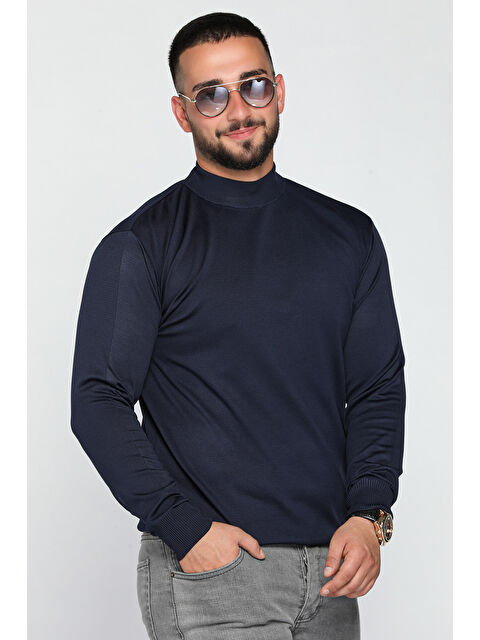 Mishar İtalia Erkek Yarım Balıkçı Triko Kazak - S000300508-21164