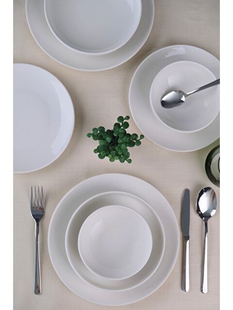 TABAK EVİ Porselen Sofia Yemek Takımı 8 Parça 2 Kişilik - S000431451-20063