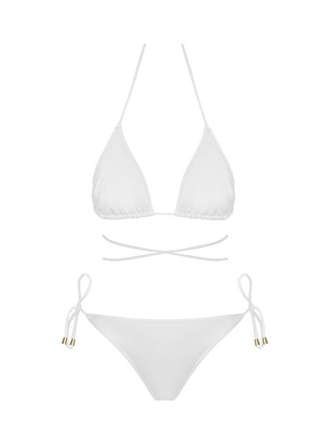 Sailor Moda Brezilya Üçgen İpli Bikini Takım - S000155436-20063