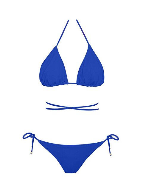 Sailor Moda Brezilya Üçgen Ipli Bikini Takım - S000155438-23710