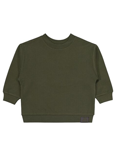 Civil Boys Cvl Team Etiketli 2-5 Yaş Sweatshirt - Haki 5-6 Yaş - S000483172-19294