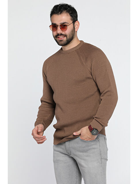 Mishar İtalia Erkek Bisiklet Yaka Triko Kazak - S000326525-19413