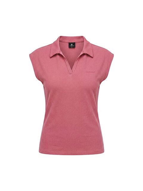 Lumberjack WB 12RAIN Pembe Kadın Kısa Kol T-Shirt